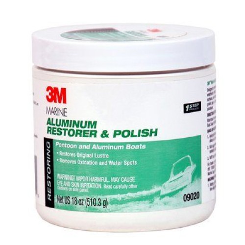 3M Marine Aluminum Restorer and Polish 09020, 18 oz Paste