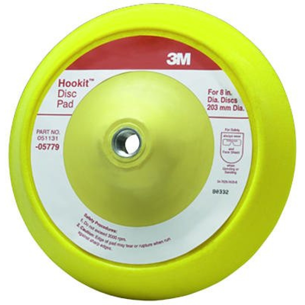 3M Hookit Disc Pad, 05779, 8 in, 1 per case