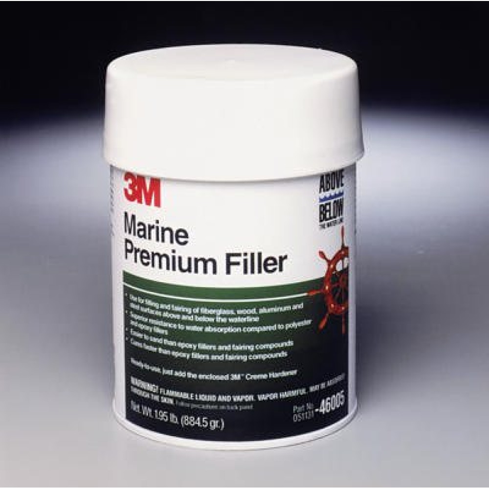 3M Marine Premium Filler, 46005, 1 Quart
