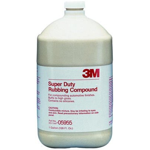 3M Super Duty Rubbing Compound, 05955, 1 Gallon