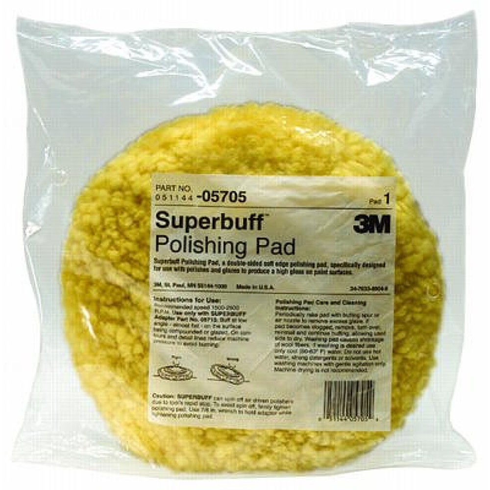 3M Superbuff Polishing Pad, 05705, 9 in