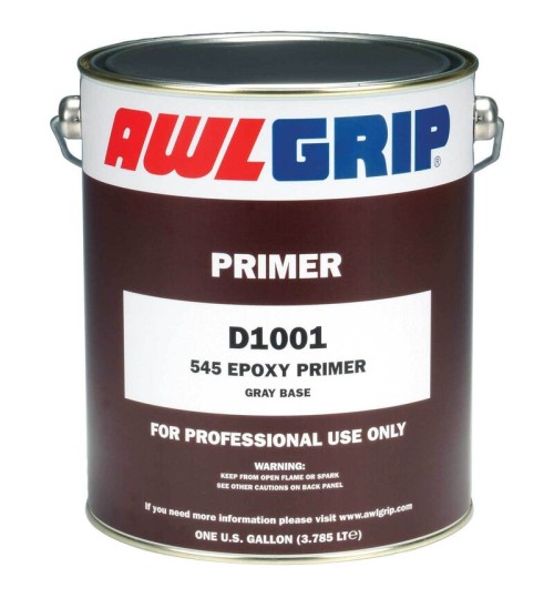 Awlgrip 545 Epoxy Primer Gray Base D1001 Quart