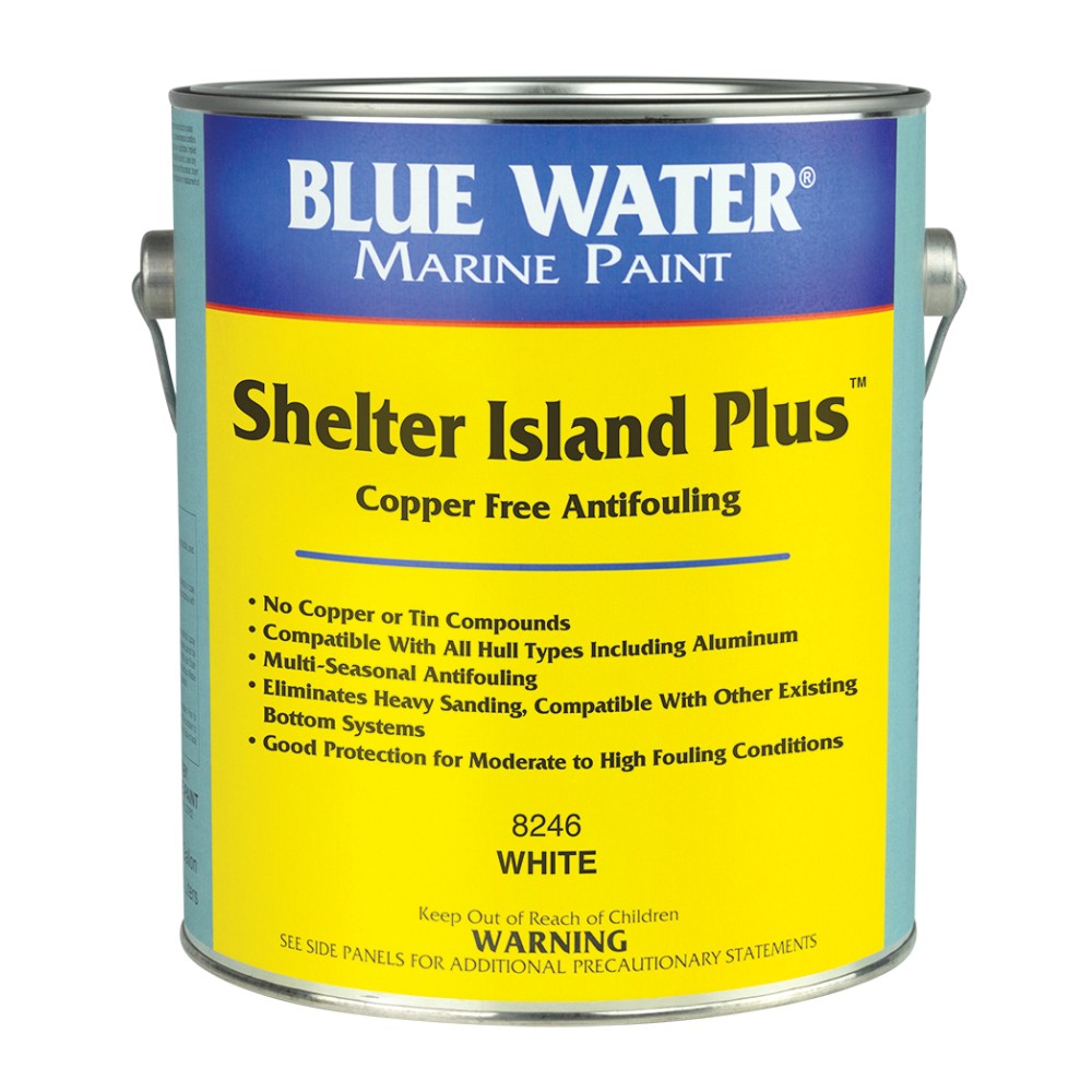 Blue Water Marine Shelter Island Plus Copper Free Ablative