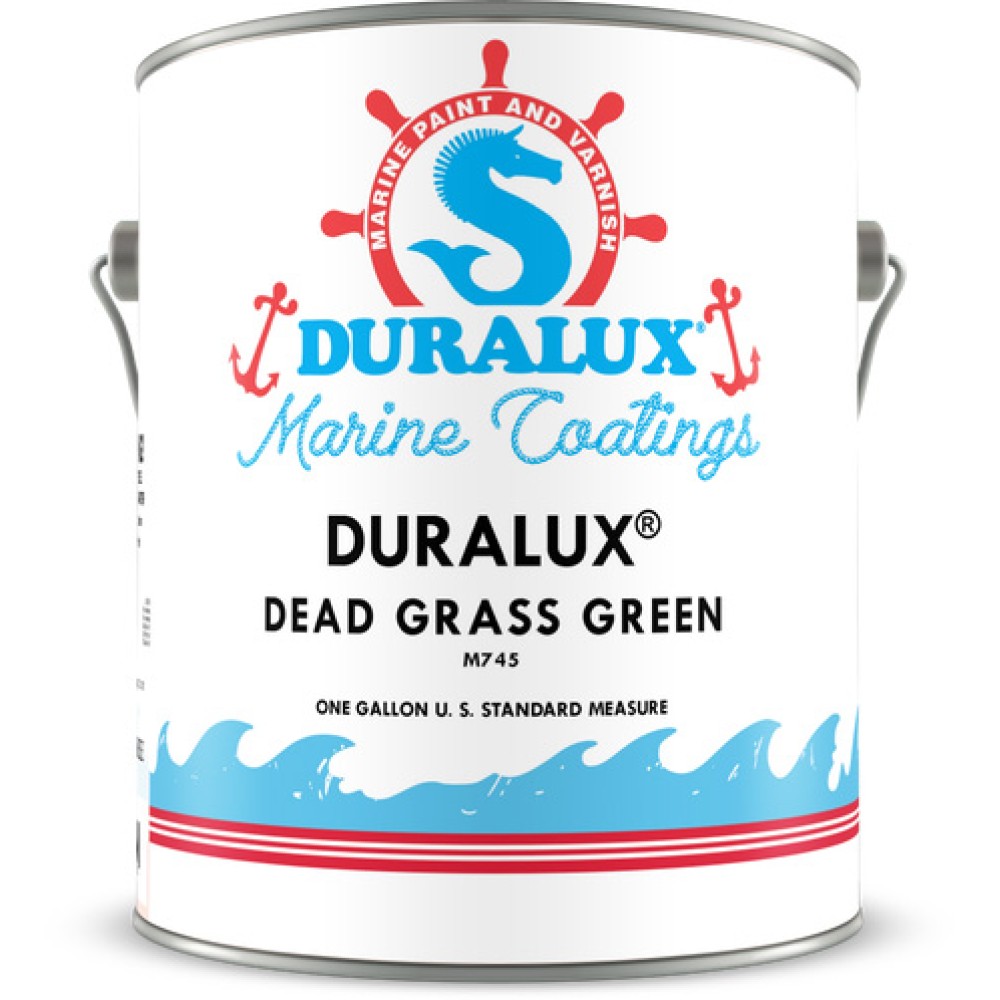 Duralux Camouflage Paint, Dead Grass Green, Gallon