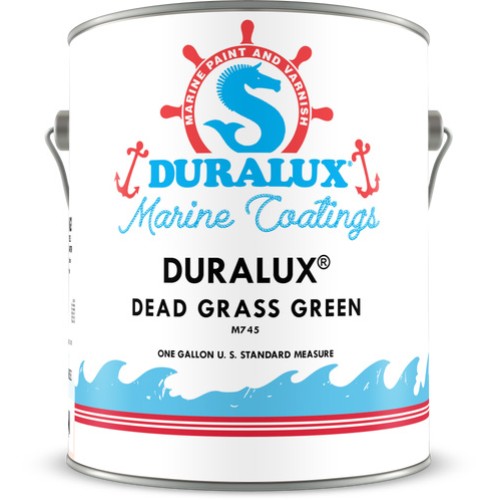 Duralux Camouflage Paint, Dead Grass Green, Gallon