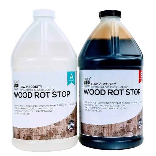 Rot Stop Epoxy, 2 Gallon Kit