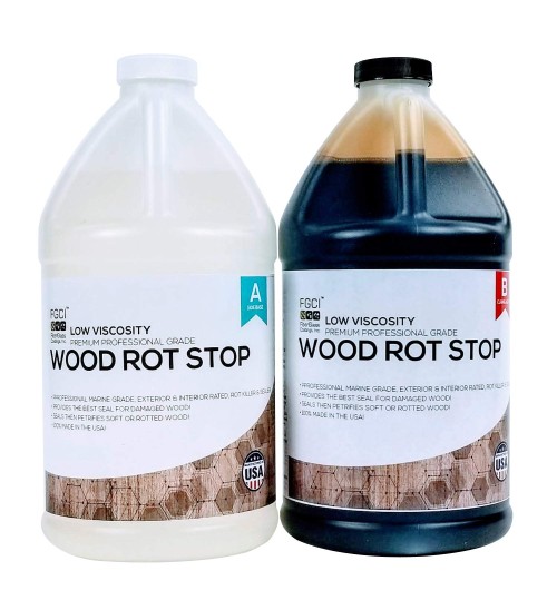 Rot Stop Epoxy, 2 Gallon Kit