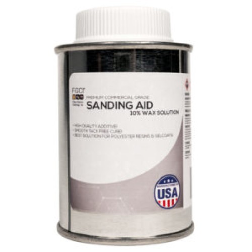 Wax Additive Sanding Aid for Gel Coats and Resins