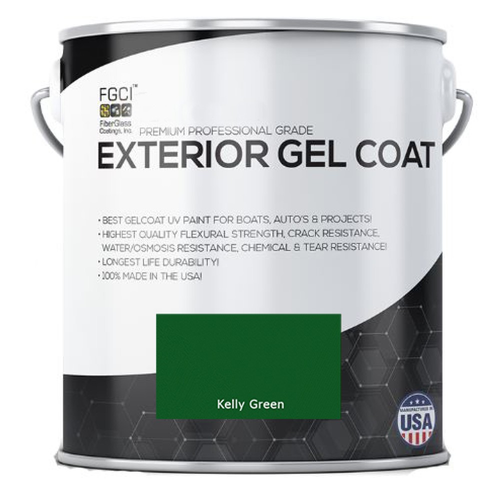 Kelly Green Professional Grade Exterior Gel Coat