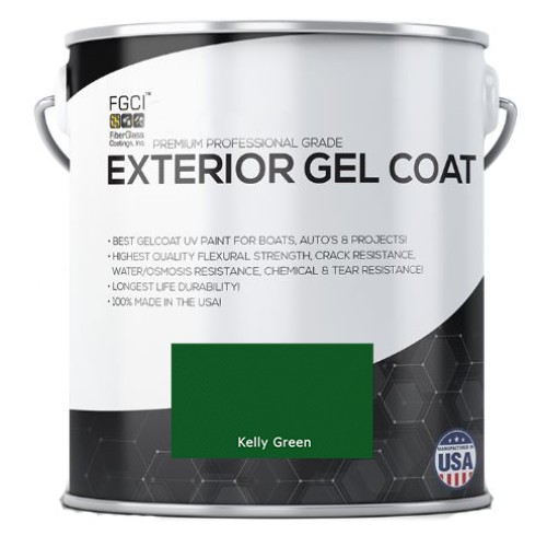 Kelly Green Professional Grade Exterior Gel Coat