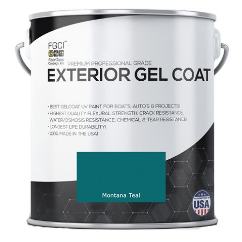 Montana Teal Professional Grade Exterior Gel Coat