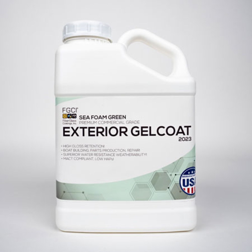 Sea Foam Green Professional Grade Exterior Gel Coat