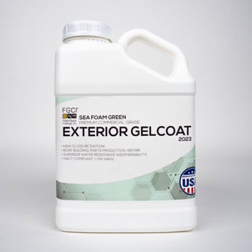 Sea Foam Green Professional Grade Exterior Gel Coat