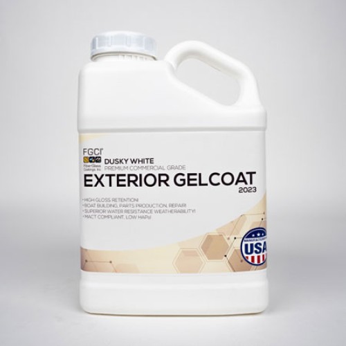 Dusky White Professional Grade Exterior Gel Coat