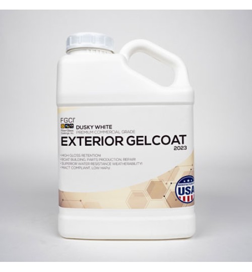 Dusky White Professional Grade Exterior Gel Coat