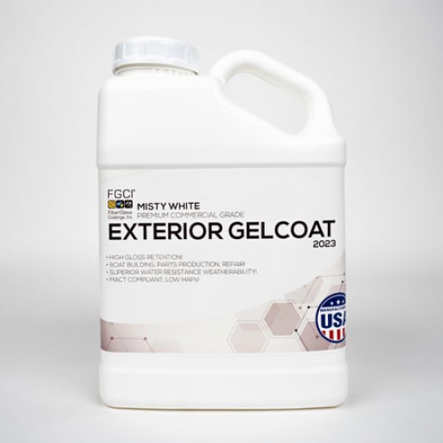 Misty White Professional Grade Exterior Gel Coat