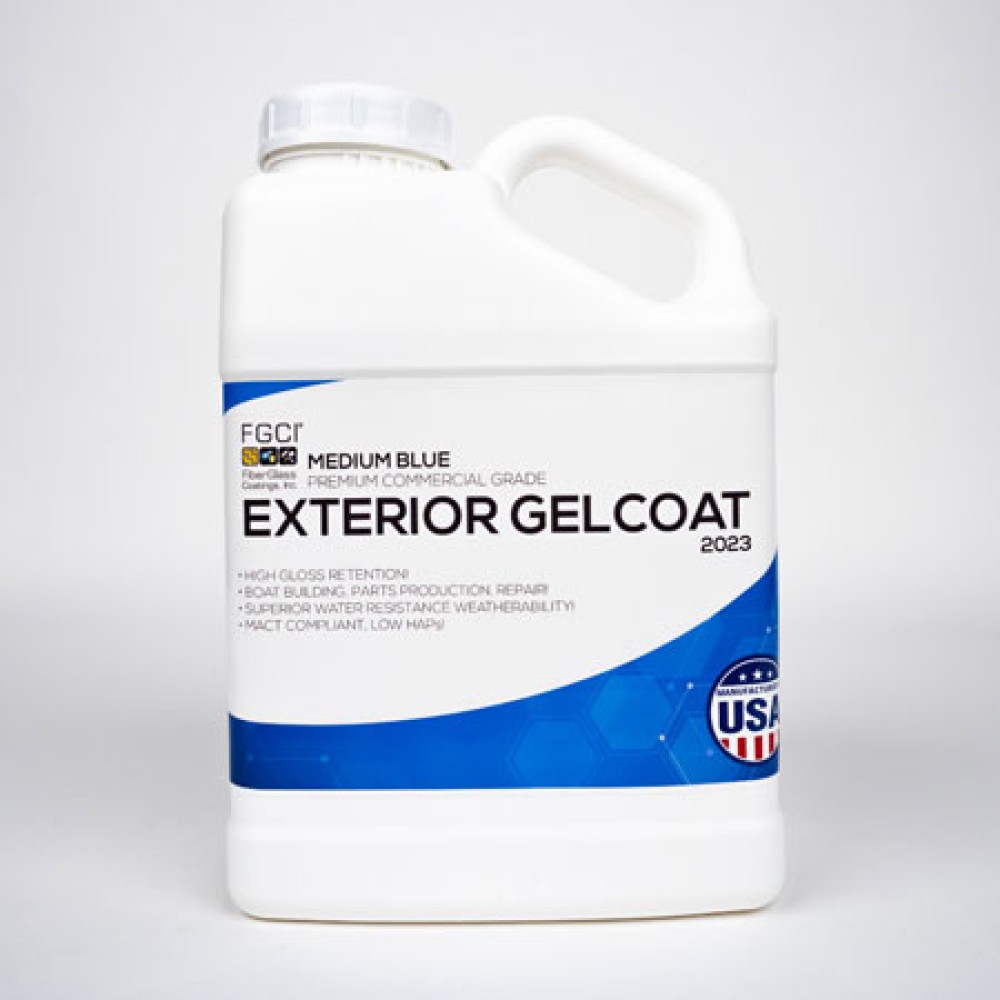 Medium Blue Professional Grade Exterior Gel Coat