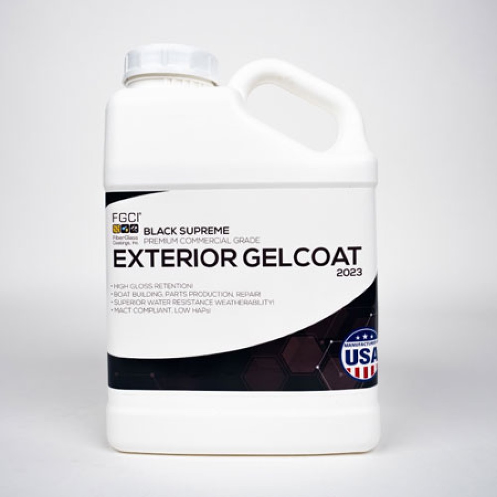 Black Supreme Professional Grade Exterior Gel Coat