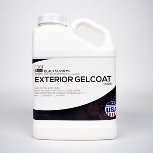 Black Supreme Professional Grade Exterior Gel Coat