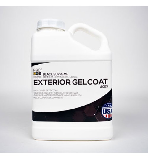 Black Supreme Professional Grade Exterior Gel Coat