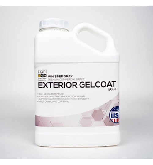 Whisper Gray Professional Grade Exterior Gel Coat