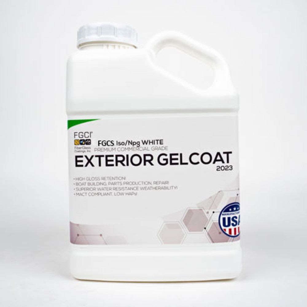 FGCS White Professional Grade Exterior Gel Coat