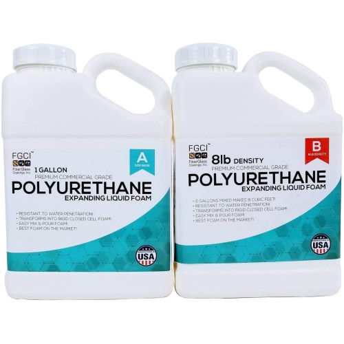 Liquid Urethane Foam Kit, 8 LB Density