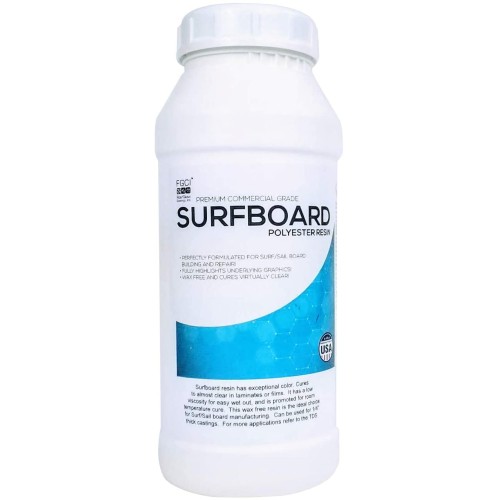 Surfboard Polyester Resin, Quart