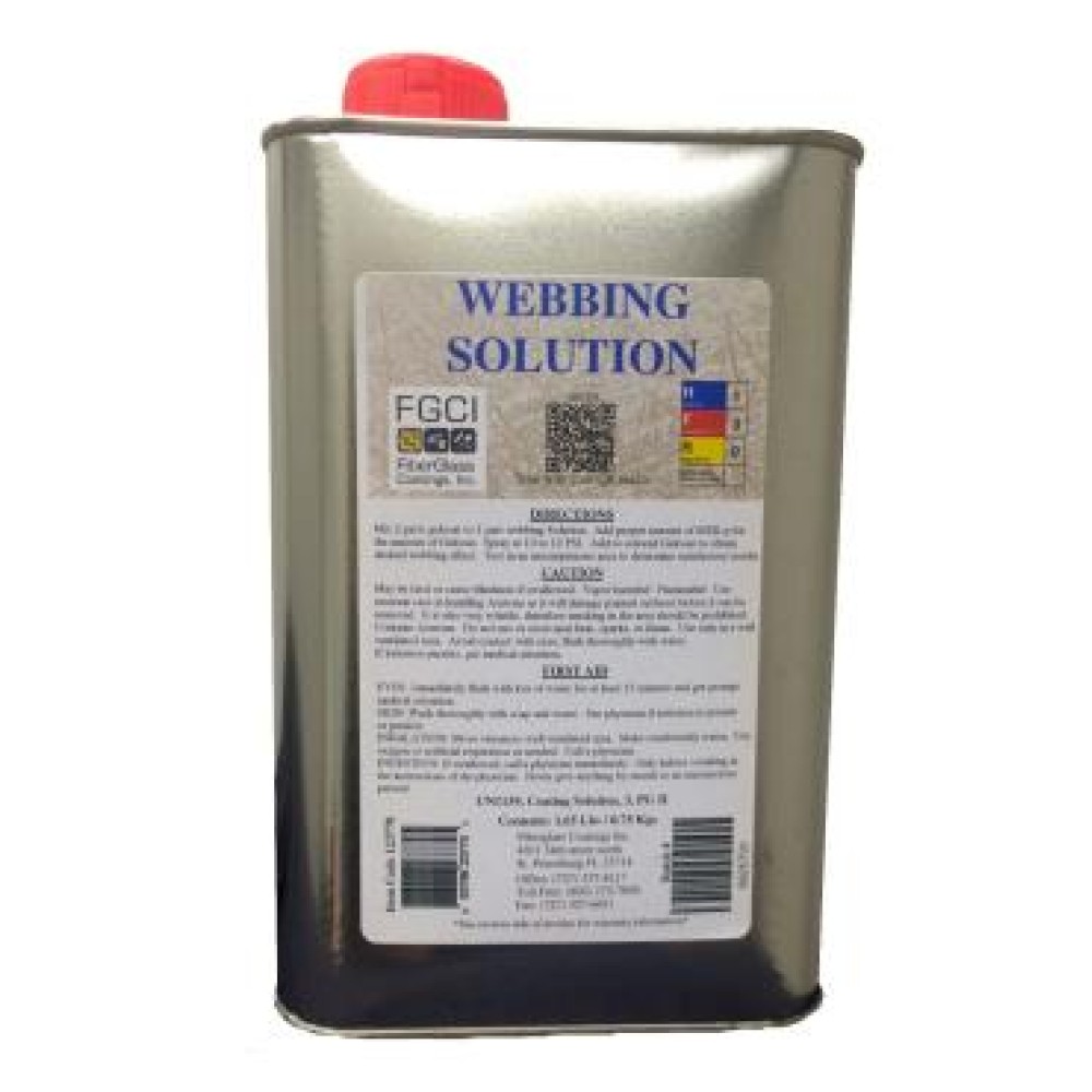 Webbing Solution Gel Coat Additive
