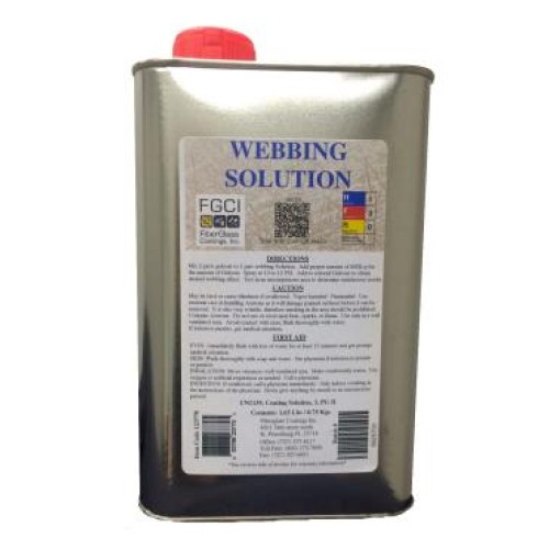 Webbing Solution Gel Coat Additive