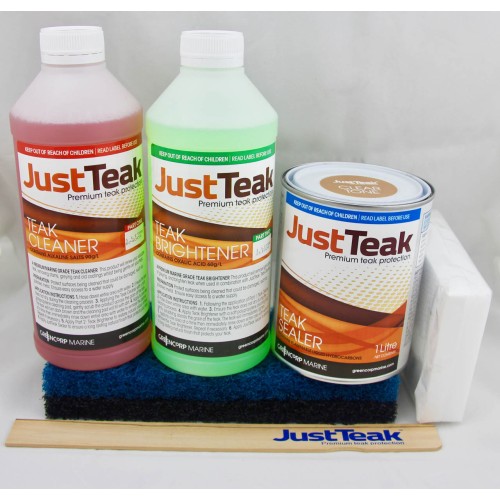 JustTeak™ Teak Sealer Small Restoration Kit