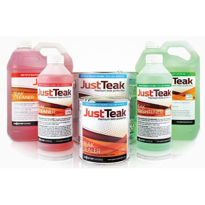 JustTeak™ Oil and Teak Cleaner JustTeak™ Oil and Teak Cleaner