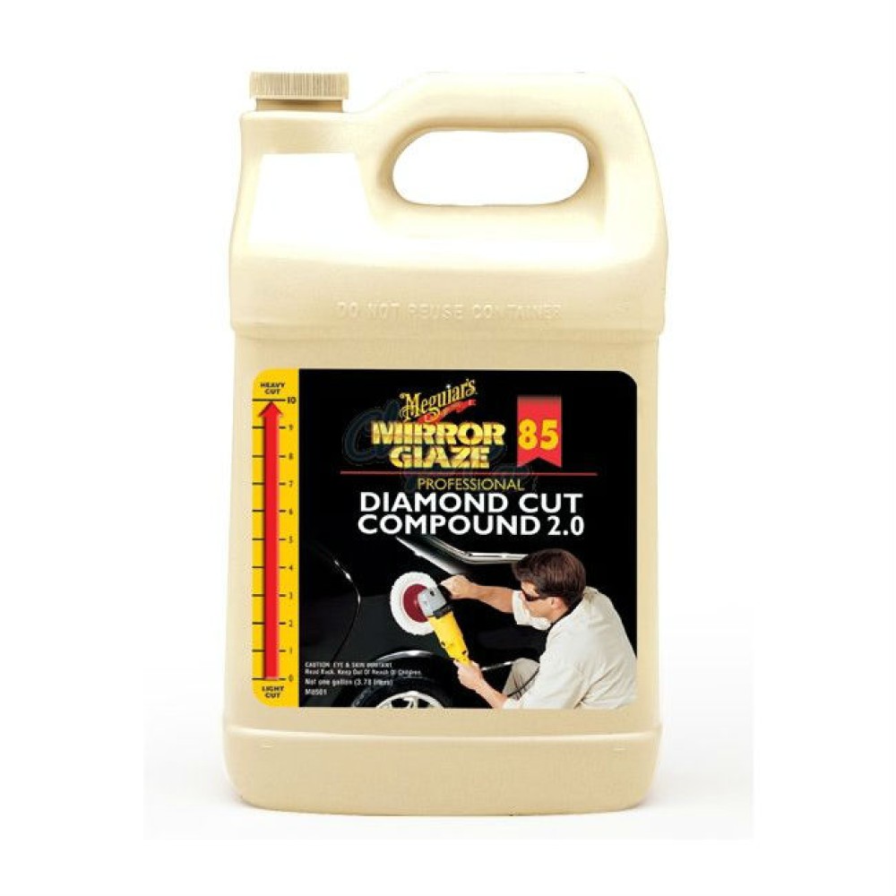 Meguiar's® Mirror Glaze® Diamond Cut Compound 2.0, M8501, Gallon