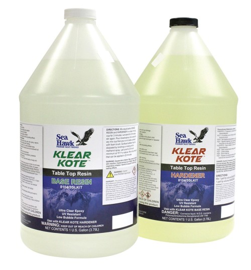 Klear Kote Epoxy Resin, 1 Gallon Kit