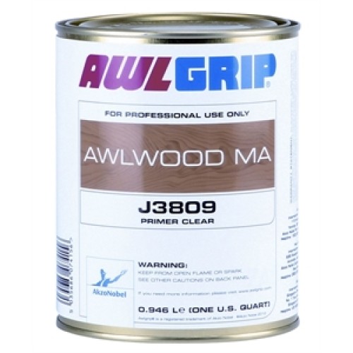 Awlwood MA Clear Primer J-3809, Quart