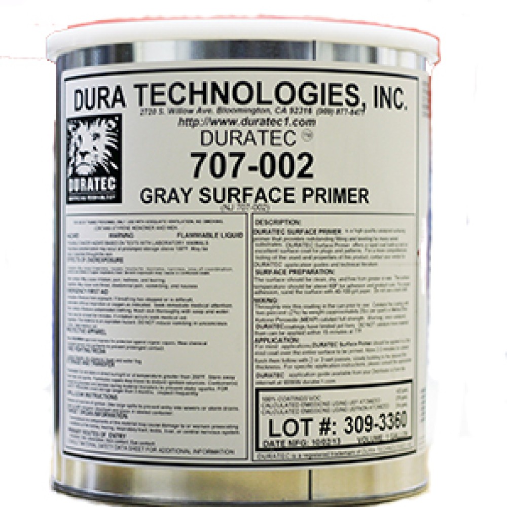Duratec Polyester Surfacing Primer, Grey