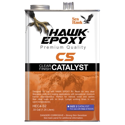 Hawk Epoxy Clear Finish Catalyst, C5-S2, .33 Gal
