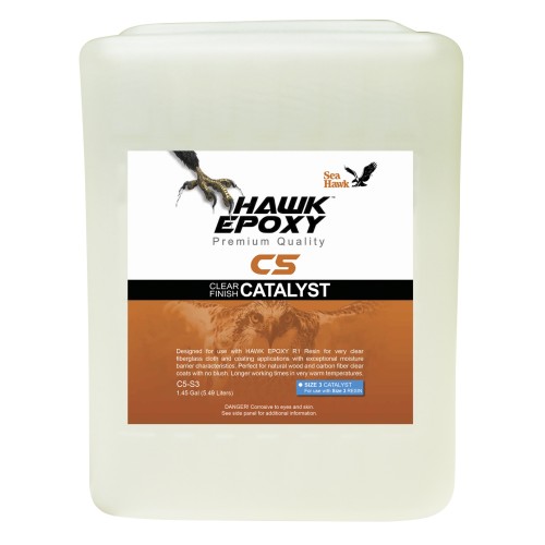 Hawk Epoxy Clear Finish Catalyst, C5-S3, 1.45 Gal