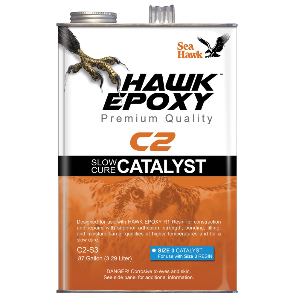 Hawk Epoxy Slow Cure Catalyst, C2-S4, 10.4 Gallon