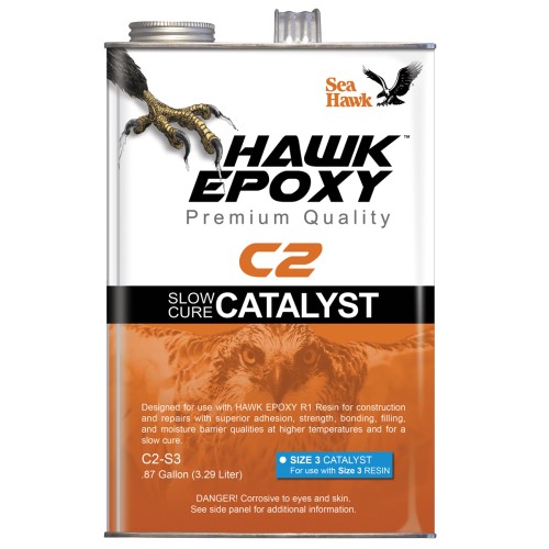 Hawk Epoxy Slow Cure Catalyst, C2-S4, 10.4 Gallon
