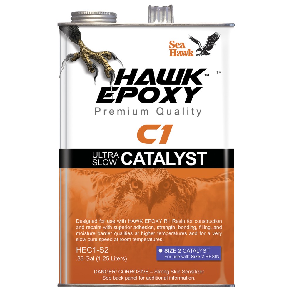 Hawk Epoxy Ultra Slow Catalyst, C1-S2, .33 Gal