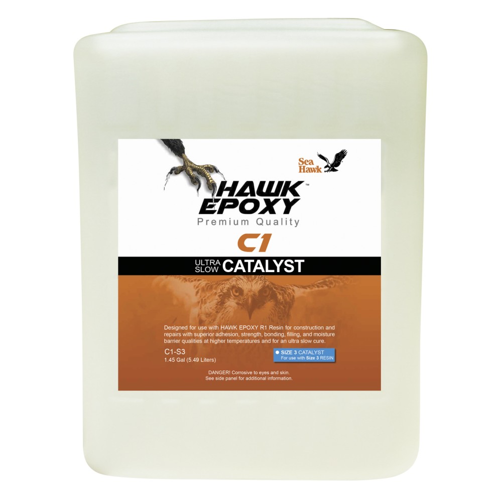 Hawk Epoxy Ultra Slow Catalyst, C1-S3, 1.45 Gal