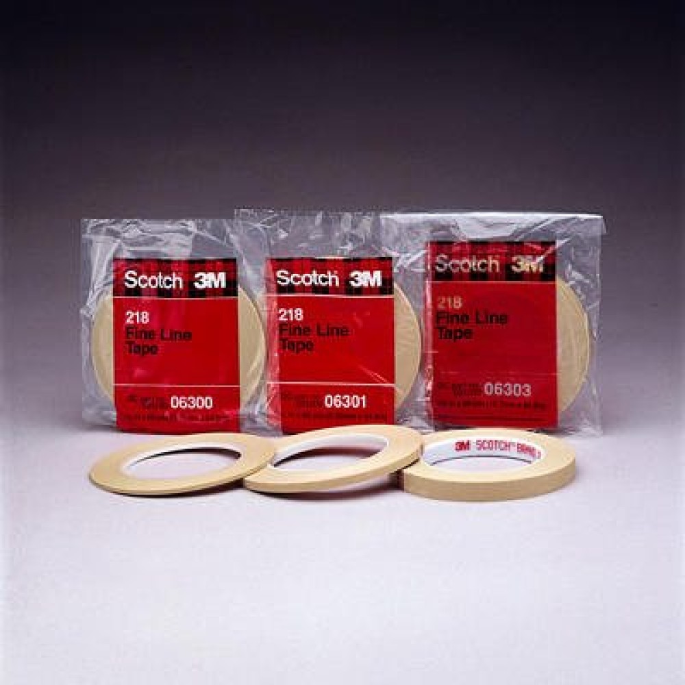 Scotch Fine Line Tape 218 04699, 3/4 in x 60 yd