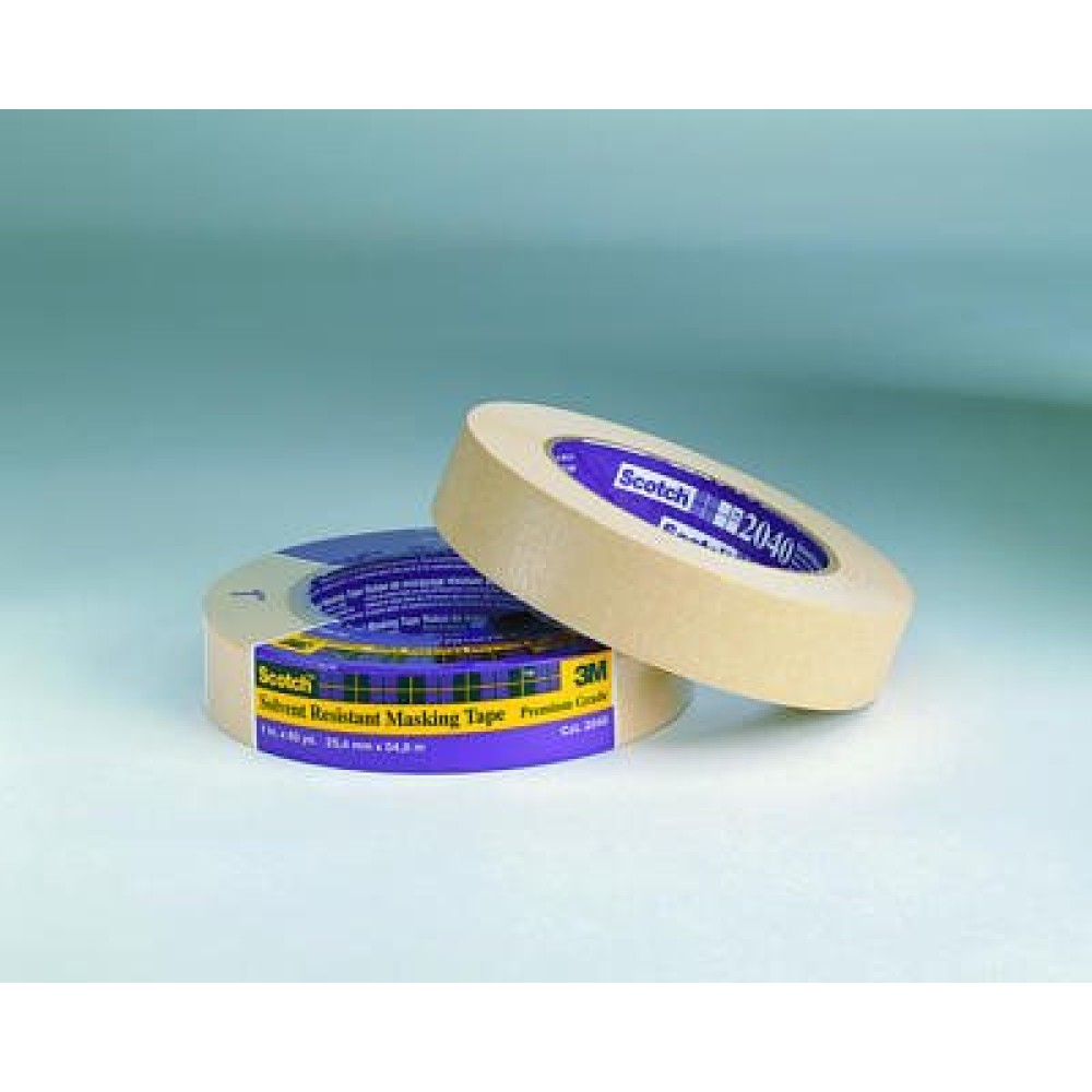 Scotch Solvent Resistant Masking Tape 2040, 1 inch